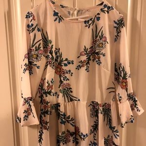 Floral SHEIN midi dress